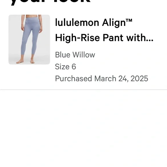 Lululemon Align with pocket Leggings - Picture 5 of 5